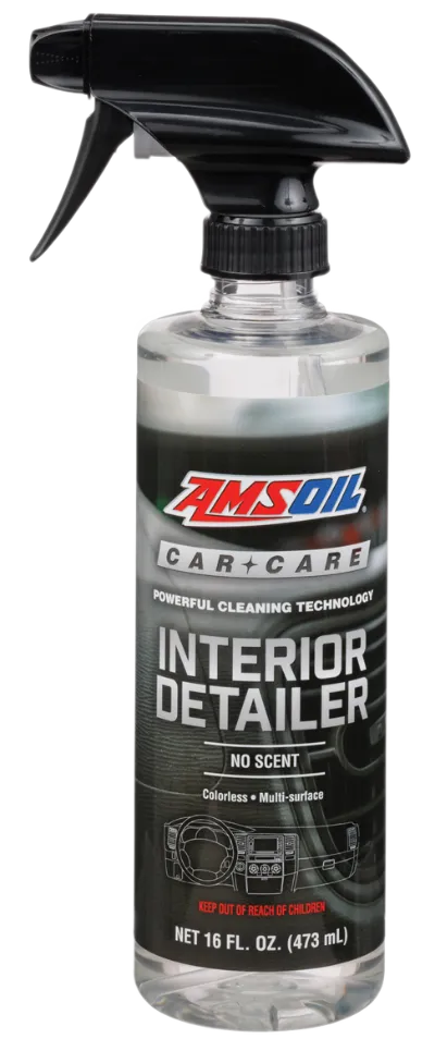 AMSOIL Interior Detailer Scent Free spray bottle