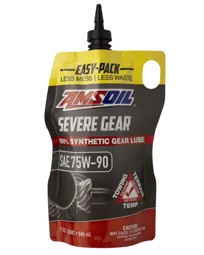 AMSOIL SEVERE GEAR Synthetic Extreme-Pressure Gear Lube product family