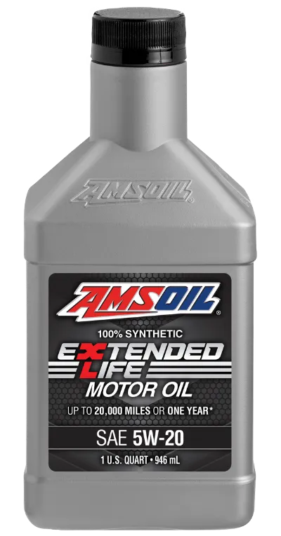 AMSOIL Extended-Life 100% Synthetic Motor Oil SAE 5W-20