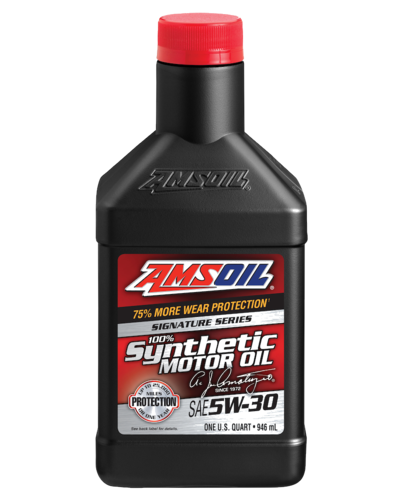 AMSOIL Signature Series 5W-30 Synthetic Motor Oil quart